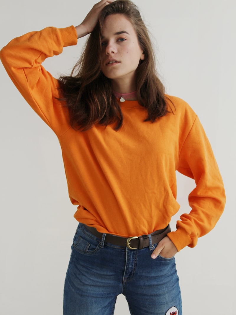 Siyah Modular Sweatshirt